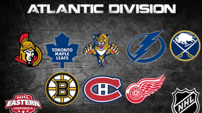 NHL: Atlantic Division Standings, Games 